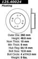 Premium High-Carbon Rotor - StopTech 125.40024
