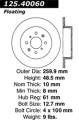 Premium High-Carbon Rotor - StopTech 125.40060