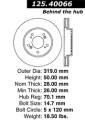 Premium High-Carbon Rotor - StopTech 125.40066