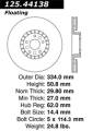 Premium High-Carbon Rotor - StopTech 125.44138