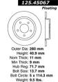 Premium High-Carbon Rotor - StopTech 125.45067