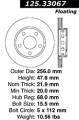 Premium High-Carbon Rotor - StopTech 125.33067