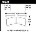 Disc Brake Pad - Hawk Performance HB521A.800