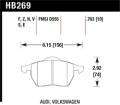 Inventory CLEARANCE - Audi - Hawk Performance - Hawk Performance HB269S.763