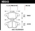 Inventory CLEARANCE - Audi - Hawk Performance - Hawk Performance HB543G.760 DTC-60