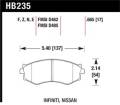 Inventory CLEARANCE - Nissan - Hawk Performance - Hawk Performance HB235N.665 HP Plus