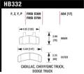 Inventory CLEARANCE - Cadillac - Hawk Performance - Hawk Performance HB332F.654 HPS