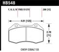 DTC-30 Disc Brake Pad - Hawk Performance HB548W.510