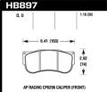 DTC-80 Disc Brake Pad - Hawk Performance HB897Q1.18