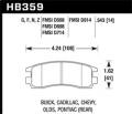 HPS Disc Brake Pad - Hawk Performance HB359F.543