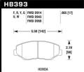 LTS Disc Brake Pad - Hawk Performance HB393Y.665