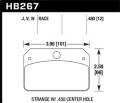 DTC-30 Disc Brake Pad - Hawk Performance HB267W.480