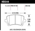 HP Plus Disc Brake Pad - Hawk Performance HB544N.628