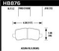 HPS 5.0 Disc Brake Pad - Hawk Performance HB876B.610