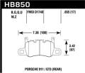 HP Plus Disc Brake Pad - Hawk Performance HB850N.655