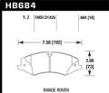 Performance Ceramic Disc Brake Pad - Hawk Performance HB684Z.694