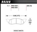 LTS Disc Brake Pad - Hawk Performance HB308Y.689