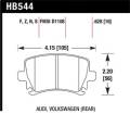 Street Race Disc Brake Pad - Hawk Performance HB544R.628
