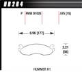 SuperDuty Disc Brake Pad - Hawk Performance HB264P.575