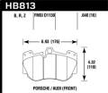 Performance Ceramic Disc Brake Pad - Hawk Performance HB813Z.640