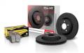 Talon Street Rotor And Brake Pad Kit - Hawk Performance HKC4470.569Z