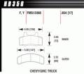 Disc Brake Pad - Hawk Performance HB356Y.654