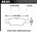 Disc Brake Pad - Hawk Performance HB481P.750