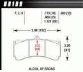 Disc Brake Pad - Hawk Performance HB109U1.120