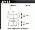 Disc Brake Pad - Hawk Performance HB405F.543