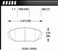 Disc Brake Pad - Hawk Performance HB386F.669