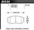 Disc Brake Pad - Hawk Performance HB230Z.575