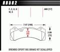 Disc Brake Pad - Hawk Performance HB582Z.660