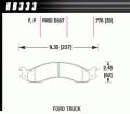 Disc Brake Pad - Hawk Performance HB333F.776