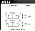 Disc Brake Pad - Hawk Performance HB503F.790