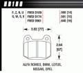 Disc Brake Pad - Hawk Performance HB180Z.640