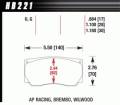 Disc Brake Pad - Hawk Performance HB221G1.100