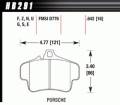 Disc Brake Pad - Hawk Performance HB291Z.642