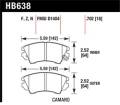 Disc Brake Pad - Hawk Performance HB638N.702