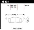 Disc Brake Pad - Hawk Performance HB308Y.689