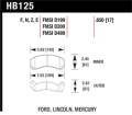 Disc Brake Pad - Hawk Performance HB125Z.650