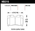 Disc Brake Pad - Hawk Performance HB215E.630