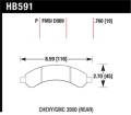 Disc Brake Pad - Hawk Performance HB591P.760