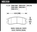 Disc Brake Pad - Hawk Performance HB359N.543