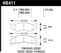 Disc Brake Pad - Hawk Performance HB411F.717