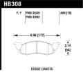 Disc Brake Pad - Hawk Performance HB308F.689