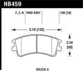 Disc Brake Pad - Hawk Performance HB459N.700