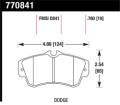 Premium OES Disc Brake Pads - Hawk Performance 770841