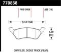 Premium OES Disc Brake Pads - Hawk Performance 770858