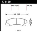 Premium OES Disc Brake Pads - Hawk Performance 771159